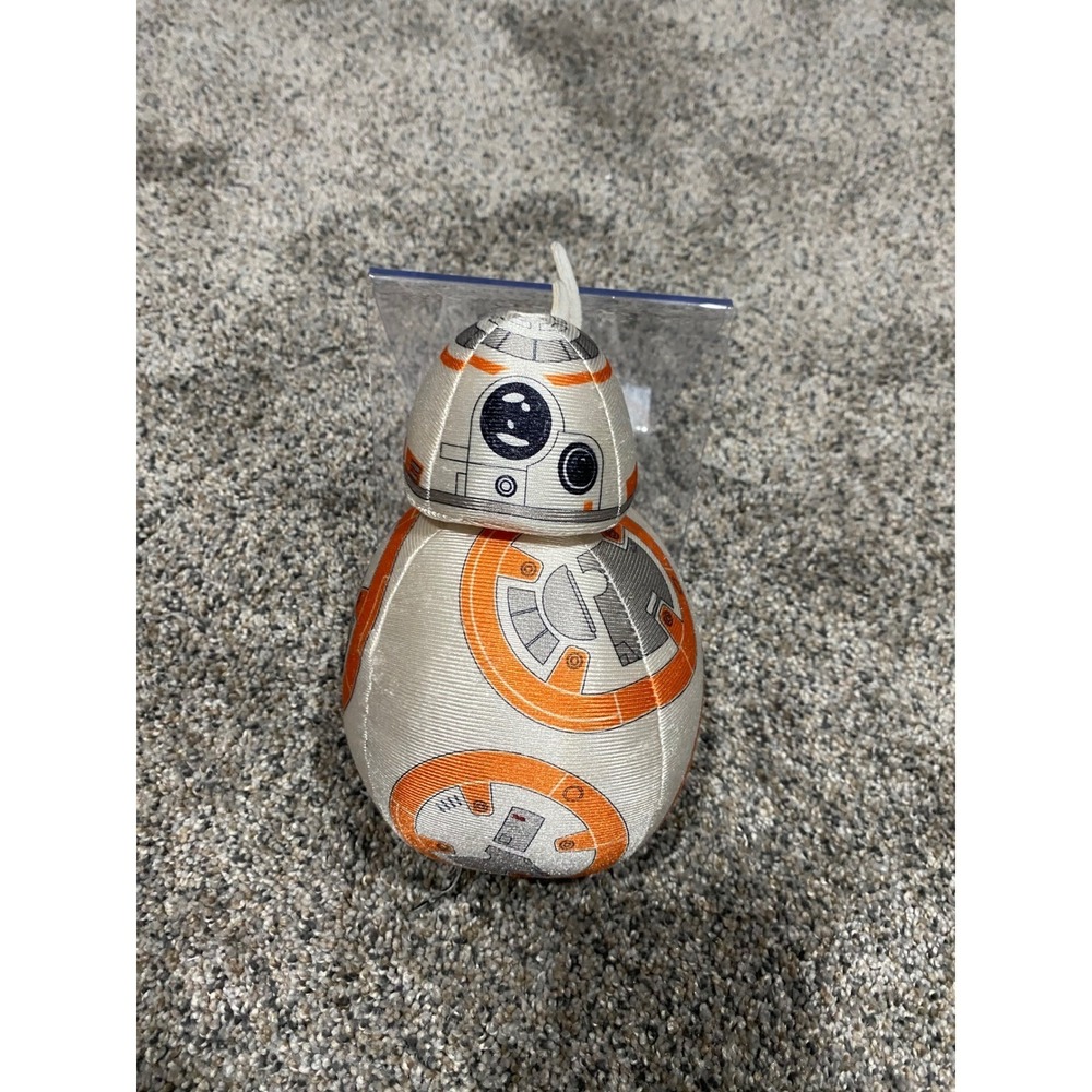 Star Wars BB-8 Plush Droid Soft Toy White Orange‎ Silver Astromech Collectible